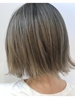 グッデイ ヘアー(GOOD DAY HAIR)&nbsp;【GOOD DAY HAIR】《フラットボブ:アゴ下ボブ;ミルクティー》