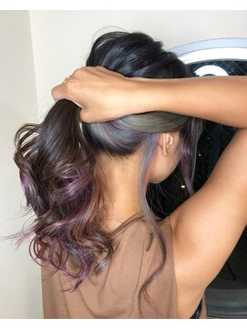 アンダーバーホワイト 阪神西宮店(_WHITE) インナーユニコーンカラー デザインカラー