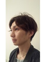 オッジヘアー(Oggi hair) メンズセンターパート