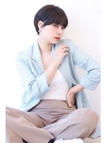 オーロ 宝塚店(ORO)&nbsp;重め前髪小顔ナチュラルショート