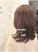 アドミオラベンダーアッシュ 酸熱トリートメント