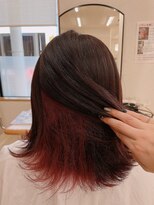 美容室 ナガタ(NAGATA)&nbsp;インナーカラーカシス