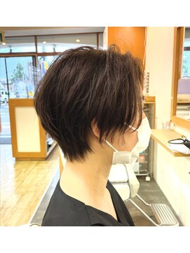 カノープス ヘアアンドメイクアップ(Canopus hair&make up) ハンサムショート[アッシュブラック/アースカラー/メンズライク]