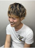 メンズ毛先抜きっぱスタイル