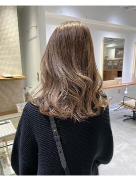 エヌ トーキョー(enu TOKYO) アッシュ系ペールベージュで透明感を　ハイトーン　学芸大学