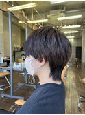 ウルフ×ダウンパーマ