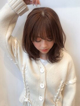 マイラ 銀座(myla) くびレイヤーグレージュデザインカラーシルキーベージュセミディ