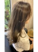 ナチュラルレイヤーで作る軽やかロング