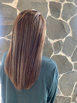 アース 小禄店(EARTH) ハイライト/ブラウンカラー