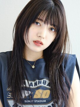 ミンクス渋谷スマートサロン(MINX shibuya smart salon) イメチェンヘアスタイル ハッシュカット フルバング 似合わせ