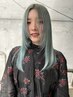 カット&ケアブリーチ&オンカラー&髪が輝く髪質改善トリートメント
