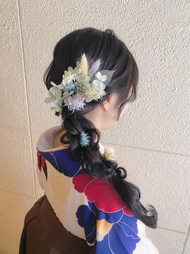 セットサロン ラビッシュポー(Setsalon RabichePow) サイド編みおろし