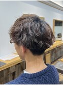 マッシュ/ゆるパーマ/縦落ちパーマ/ツイストスパイラルパーマ