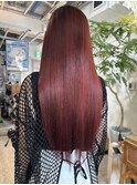 Balayage / ombre / long layer/ curtain bangs / English