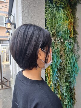 リサプラン(RISA plan) 地毛風カラー/ショートボブ《西新店》