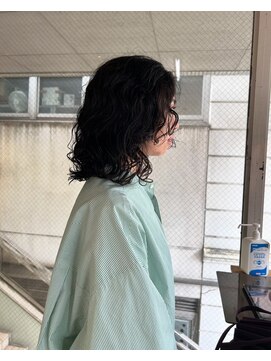 フォーク(folk) ミディアムパーマ