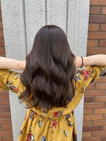 トゥーリ 藤崎店(tuuli) 大人女性◆艶レイヤー前髪ピンクベージュ 髪質改善 縮毛矯正