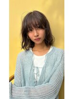 スリーマーク(THREE mark)&nbsp;ウェーブ×ミディアムパーマ×デジタルパーマ 20代30代40代