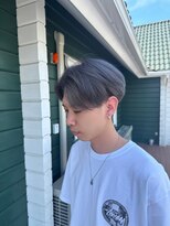 ブレイク 金沢店(BREK)&nbsp;man's hair 韓国マッシュシルバーカラー