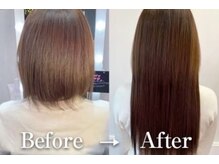 ジェーアンドビー(J&B)の雰囲気（鹿児島唯一♪６Dヘアエクステ☆Before→After）