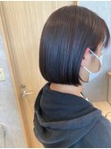 髪質改善＊マチルダボブアッシュカラー＊美髪【Zina船橋】