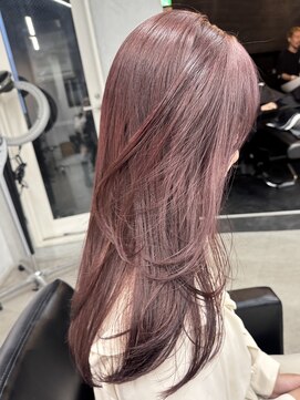 キラ 渋谷(KILLA) ブリーチ無しチェリーレッド