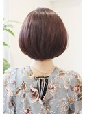 【 I. 】30代からのナチュラル前下がりショートボブ 川口