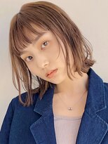 ガーデン 銀座(GARDEN)&nbsp;レイヤーボブ/顔まわりカット/似合わせカット/ベージュ/銀座