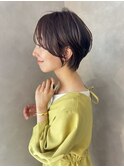 大人ショートボブ