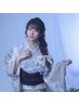 【平日限定】浴衣着付け(持ち込み)＋ヘアセット￥4500～