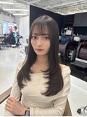 レイヤーカット/韓国ヘア/髪質改善/顔周り/ブリーチなし