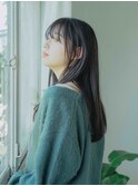 暗髪ロング【髪質改善/ヘッドスパ/カラー/いわき】