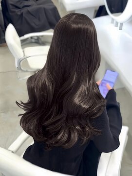 アイシー 表参道(ICY) 上品可愛い◇韓国くびれヘアダークグレージュ