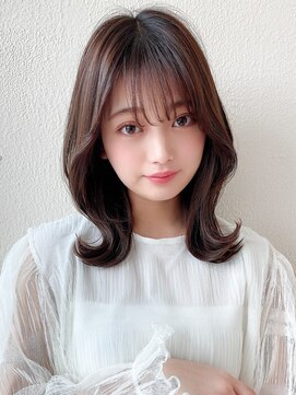 エイミーバイアフロートザガーデン 浦和店(amie by afloat the garden) 暗髪でも出せるこなれ感！フェイスレイヤー【浦和】