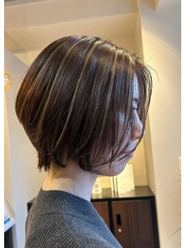 リットバイディア 茅ヶ崎(Lit by diar) 茅ヶ崎/ハイライト/髪質改善/白髪ぼかし/ショート/ボブ/レイヤー
