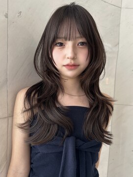 サイン 渋谷(SIGN) レイヤーカット　ハッシュカット　韓国ヘア