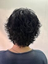 ファルベ(Farbe) フェザー/サーフカール/センターパート/波巻きツイスパ