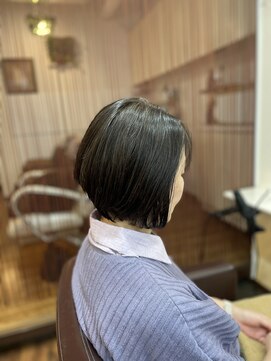 髪師 ケンジロウ(Kenjiro) 大人可愛いグラデーションボブ