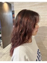 ヘアー スニップ(hair snip)&nbsp;愛されピンクブラウンコスメパーマ【上桂/桂】