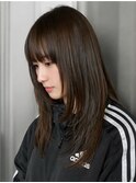 垢抜ける韓国風レイヤーカット