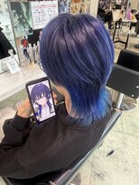 トーキョー オタクヘアー(TOKYO OTAKU HAIR)&nbsp;マッシュウルフ×推しカラー　ぶいすぽ　概念カラー