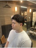 ビジネス/フェード/濡れパン/バーバー/美容室/理容室/博多/眉毛