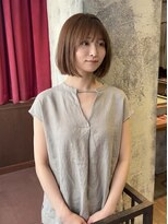 モードケイズ テソロ店(MODE K's) 【王道愛され】切りっぱなしボブ×艶カラー