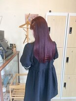 リッツ 岡崎緑ヶ丘店(Ritz)&nbsp;カシスレッド_艶カラー_透明感_R81017