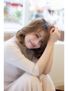 コトナ 越谷店 【kotona】ゆるふわ☆ミディボブ