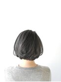 【ADDICT_YUKI】プラチナグレー_ショートボブ