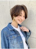 パーマでも再現可能☆大人ショートボブ