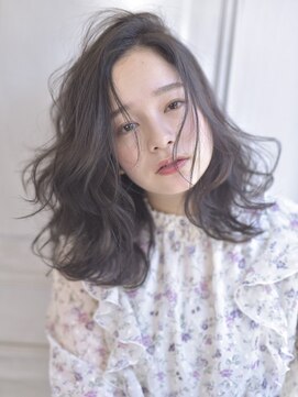 アヴァンス 広島本通店(AVANCE.) スモーキーアッシュ×ルーズミディ