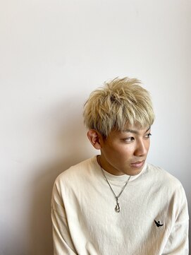 サジアーツバグス ハイトーンカラーのメンズショート☆