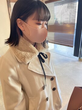 リマ(RIMA) ボブ。ボブスタイル。外ハネボブ